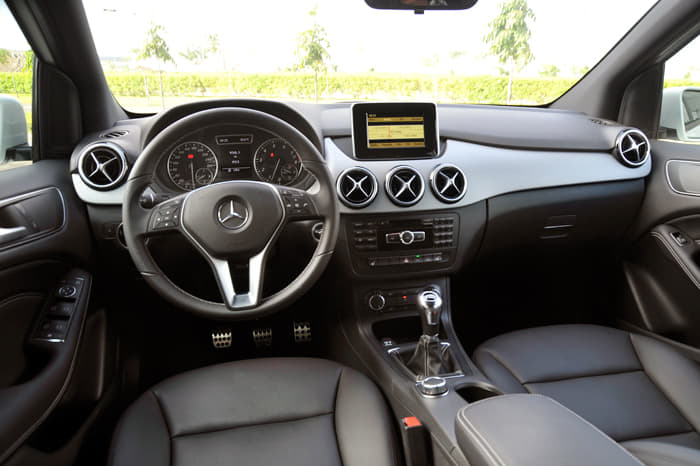 Mercedes B-Class detailed gallery